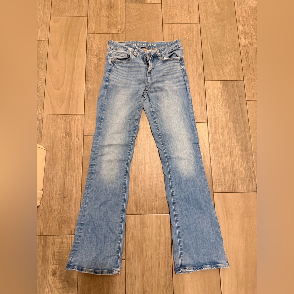 American Eagle Outfitters Womens Kick Boot Jeans